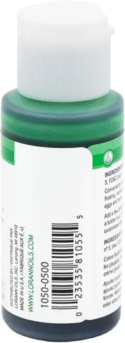 Vista 3 de LorAnn Green - Colorante líquido para alimentos, botella exprimible de 1 onza