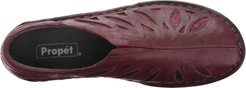 Vista 5 de Propet Womens Cameo Slip On Flats Casual - Black, Grey