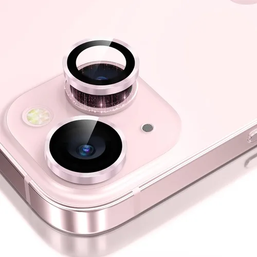 Vista 13 de GolbinBox Protector de lente de cámara para iPhone 13 Pro/13 Pro Max, ajuste invisible 1:1, vidrio templado 9H, funda individual de metal ultra HD