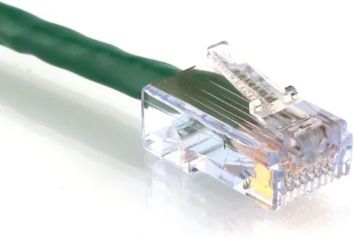 Vista 6 de PHAT SATELLITE INTL - Cable Ethernet Cat 5e (CAT5E), cobre sólido 24 AWG, conectores EZ RJ45 de paso a través de, cable de conexión de Internet