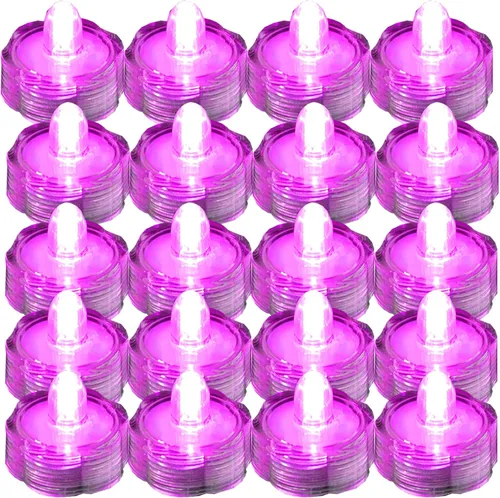 Vista 14 de Luces led muy brillantes, sumergibles, color té, para fiestas, bodas
