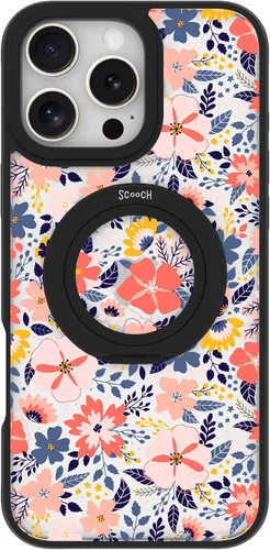 Vista 210 de Scooch para MagCase Compatible con iPhone 12 Mini Incluyendo MagRing 2.0, Soporte para Teléfono Compatible con MagSafe y Pata de Soporte
