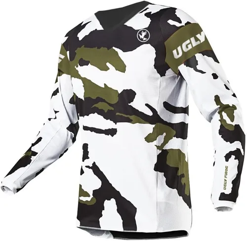 Vista 13 de UGLY FROG Powersports-Jerseys Camisa de descenso para hombre, ropa de verano, gran