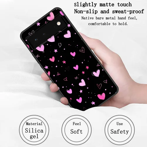 Vista 56 de Funda delgada para Google Pixel 4 XL, funda delgada de silicona de TPU suave a prueba de golpes para Google Pixel 4 XL, astronauta Galaxy