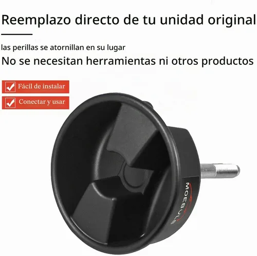 Vista 3 de Perilla de tornillo de montaje de panel duro superior rígido, 2 piezas, compatible con Jeep Wrangler JK 2dr y Unlimited 4dr 2007-2019 (negro)
