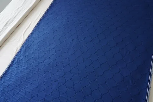 Vista 3 de Paquete de 2 almohadillas de algodón reutilizables de capa superior de algodón de 34 x 36 pulgadas, almohadillas para cama de incontinencia