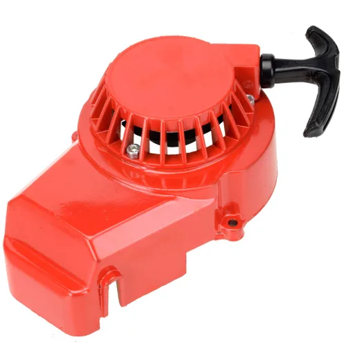 Vista 5 de HIAORS Arrancador de retroceso de aleación con tornillos para 47cc 49cc 2 tiempos Super Pocket Rocket Bike 50cc SYX Moto SSR SX50 Coolster Mototec