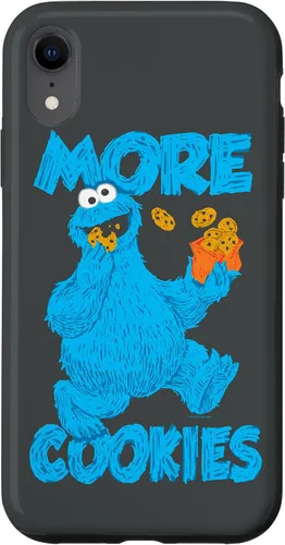 Vista 25 de Sesame Street Cookie Monster - Carcasa para iPhone 17