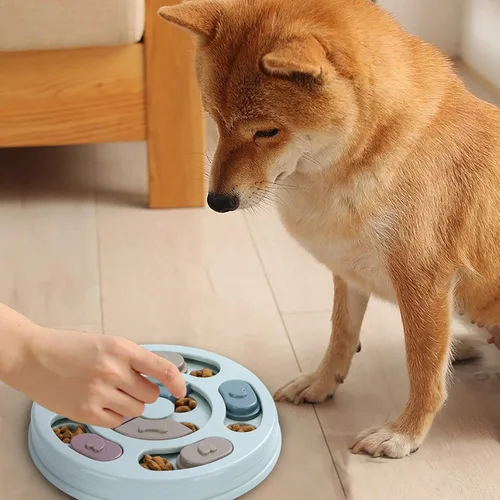 Vista 5 de DR CATCH Rompecabezas para perros, juguetes de comida para perros para entrenamiento de coeficiente intelectual y enriquecimiento mental