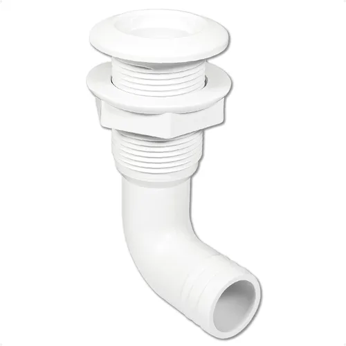 Vista 10 de Five Oceans Accesorios de casco de 1-1/2 pulgadas para barco, polipropileno moldeado por inyección blanco, púas, resiste condiciones duras - FO1867
