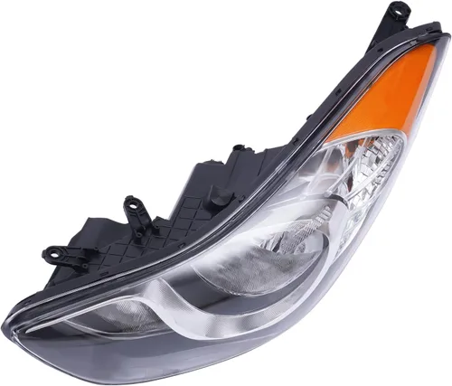Vista 3 de Para 2011 2012 2013Hyundai Elantra sedán conjunto de faros halógenos faro izquierdo lado del conductor faro delantero faro delantero 92101-3Y000