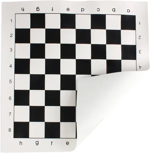 Vista 5 de Andux Tablero de ajedrez enrollable XQQP-01 (Negro, 13.8x13.8 in)