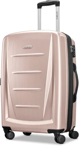 Vista 53 de Samsonite Winfield 2 Equipaje rígido con ruedas giratorias, Carbón vegetal, Grande de 28 pulgadas, a cuadros