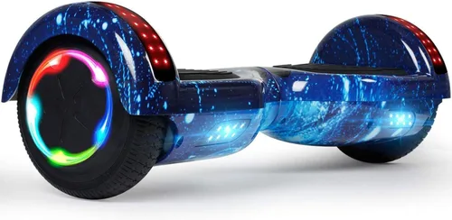 Vista 11 de LIEAGLE Scooter with Bluetooth Speakers and Colorful Wheel Hub Lights 6.5"&8.5"Hoverboard All-terrain Self-balancing Scooter for Kids Adults