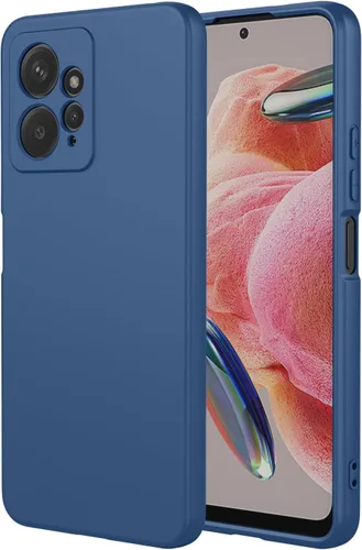Vista 10 de Funda para Xiaomi Redmi Note 12 4G, funda de silicona líquida, forro de microfibra antiarañazos suave a prueba de golpes compatible con Xiaomi Redmi