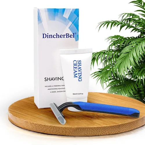 Vista 2 de Kit de afeitado a granel, afeitado suave desechable y crema