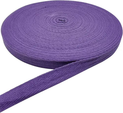 Vista 23 de Cinta de espiga de 50 yardas, cinta de algodón para coser (beige, 1 pulgada) Materiales respetuosos con el medio ambiente, suaves