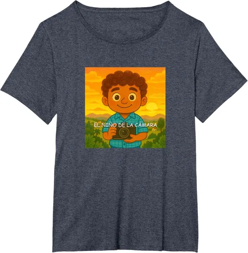 Vista 55 de Camiseta El Niño de la Cámara – Diseño Oficial del Cuento Ilustrado