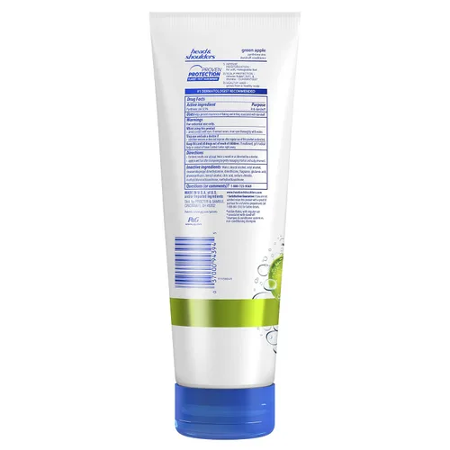 Vista 2 de Head and Shoulders Green Apple Acondicionador de 10.9 onzas líquidas (el embalaje puede variar)
