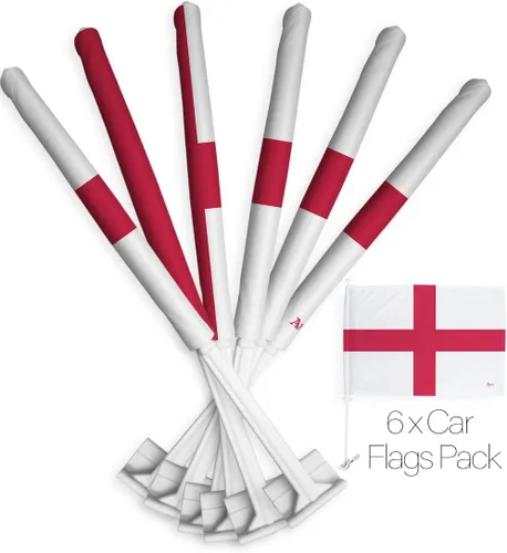 Vista 142 de Paquete de bandera de coche de la Copa del Mundo 2022 de Gales, bandera americana para carros, decoración de automóviles, pancarta pequeña