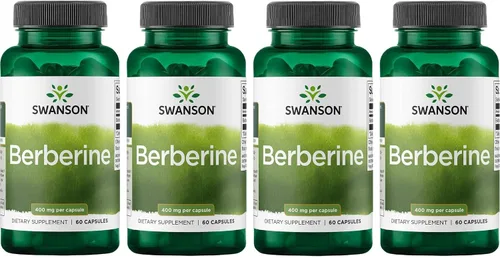 Vista 10 de Swanson Suplemento de berberina - 400 mg cada uno, 60 cápsulas - Berberina HCl con apoyo general para el bienestar