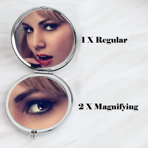Vista 4 de Lywjyb Birdgot Meme - Espejo de maquillaje compacto para abuela, regalo de cumpleaños de nieta y nieto