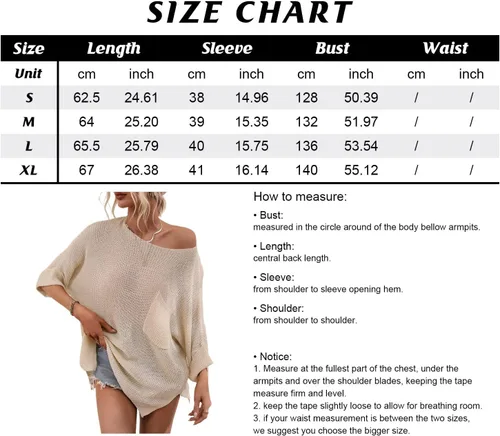 Vista 6 de bothandy Suéter de punto de ganchillo de gran tamaño de verano para mujer, blusa de color sólido de primavera