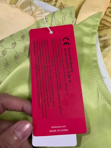 Vista 13 de ReliBeauty Disfraz de princesa para niñas pequeñas, sin mangas, con accesorios