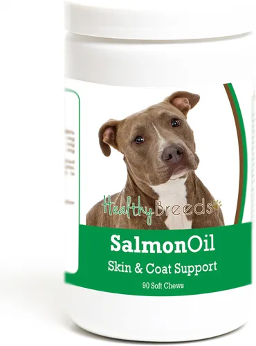 Vista 347 de Healthy Breeds Affenpinscher - Masticables suaves de aceite de salmón, 90