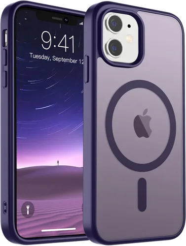 Vista 108 de SUPFINE Funda magnética para iPhone SE 2022 (3ª)/2020 (2ª), iPhone 8 (compatible con MagSafe) (protección contra caídas de grado militar), funda