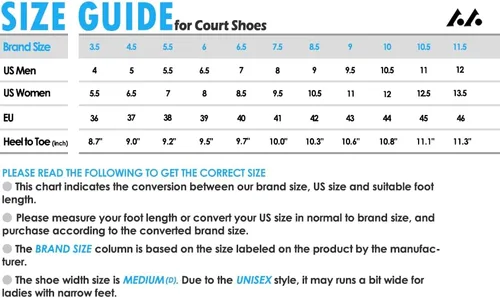 Vista 7 de Women's Men's Light 20 Non-Marking Court Shoes