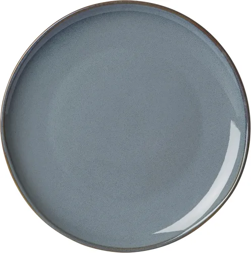 Vista 4 de Oneida 897199 Organic Shades - Juego de vajilla de 12 piezas, color azul pizarra