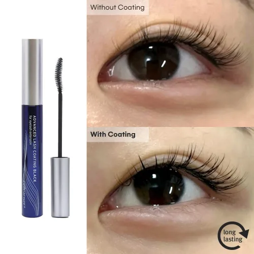Vista 6 de Advanced Lash Coating Black/Protective - Extensiones de pestañas duraderas de 0.2 fl oz/ 0.24 fl oz (negro)