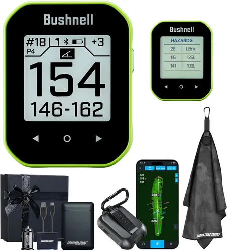 Vista 11 de Bushnell Golf Phantom 3 Slope GPS Handlheld (negro) Más de 38,000 campos, compensación de pendientes, información de peligro, calculadora