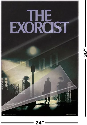 Vista 2 de POSTER STOP ONLINE The Exorcist - Póster de película (estilo regular) (Tamaño: 24 "x 36") (póster laminado)