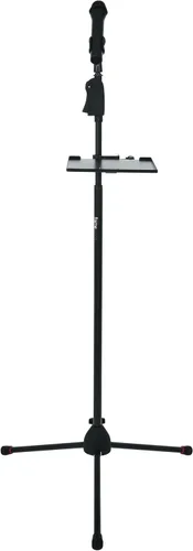 Vista 11 de Gator Frameworks Estante utilitario con abrazadera para soporte de micrófono con capacidad de peso de 10 libras, 9" x 9" (GFW-SHELF0909)