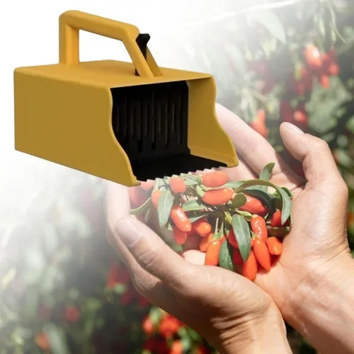Vista 4 de Lightweight Blueberry Picker with Top Handle and Comb Teeth
