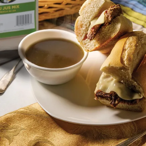 Vista 7 de Spice Classics Au Jus Mix, 6 libras – Un recipiente de 6 libras de mezcla de salsa Au Jus, mejor para preparación a granel, uso para aumentar