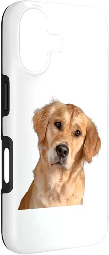 Vista 3 de American Golden Retriever Dog Sweet and Quizzical Case for iPhone 17