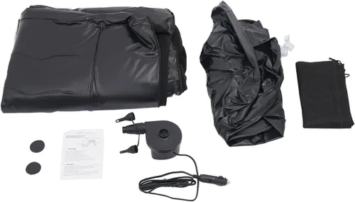 Vista 3 de SUV Air Mattress, Inflatable SUV Truck Camping Mattress for Back Seat Black