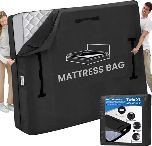 Vista 11 de Bolsas de colchón para almacenamiento en movimiento, funda Gris
