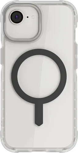 Vista 40 de Ghostek Covert Clear - Funda transparente para iPhone 15 Plus, silicona a prueba de golpes, compatible con accesorios Apple MagSafe, funda Negro