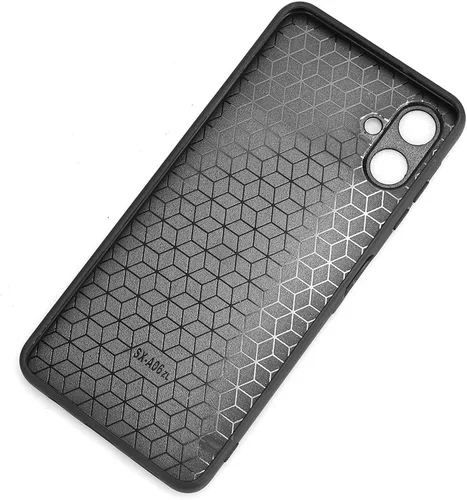 Vista 4 de Funda compatible con Nokia 1 Plus, compatible con Nokia 1.1 Plus [textura de piel sintética] [PU+PC+TPU] Funda de protección de cámara 3 en 1