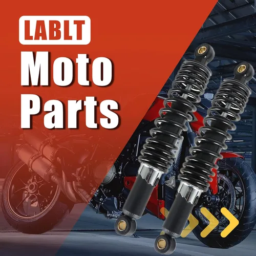 Vista 2 de 1 par de amortiguadores de 12.5 pulgadas (320mm) para motocicleta, reemplazo universal trasero para Yamaha Kawasaki Suzuki Sportster XL883 1200 Dirt