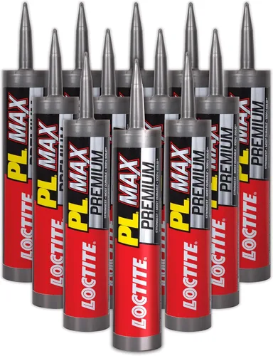 Vista 11 de Loctite PL Premium Max Adhesivo de construcción, cartucho de 9 onzas líquidas, 1 paquete, pegamento de construcción versátil para madera, hormigón