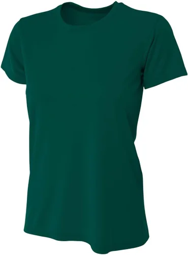 Vista 6 de A4 Camiseta Crew de rendimiento refrescante para mujer Naranja (Athletic Orange)