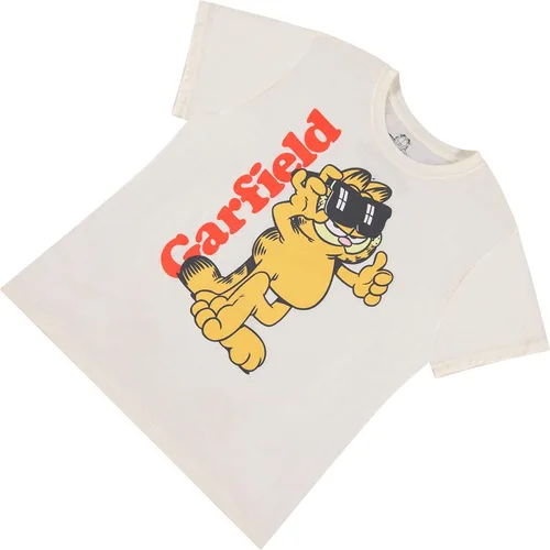 Vista 6 de Garfield Camiseta para mujer The Cat Ropa clásica para mujer Jon Arbuckle y Odie Tie Dye Tee