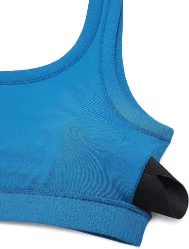 Vista 5 de CRZ YOGA Sujetadores deportivos acanalados para mujer, con espalda en U, sin varillas, de impacto medio, brasier deportivo acolchado para yoga