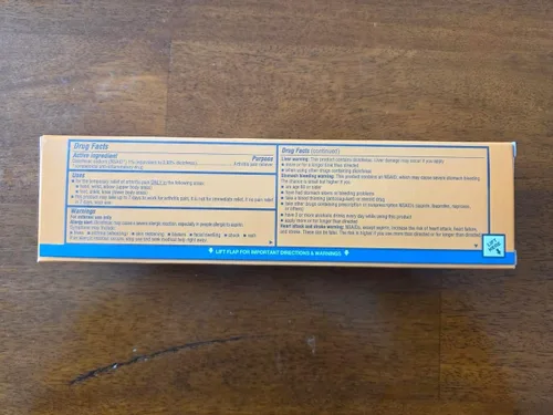 Vista 4 de Curist - Gel tópico de diclofenaco sódico al 1 por ciento 150g para el dolor de artritis - Alivio del dolor en las articulaciones para el dolor