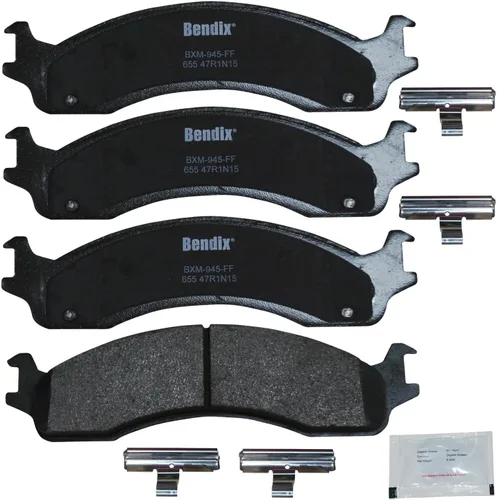 Vista 235 de Bendix - Pastillas de freno Priority1 CFM149 para Blue Bird TC1000, Chevrolet C30, Pickup, C35, C3500HD, G30, Van, K30, P30, R30, R3500, V30, V3500